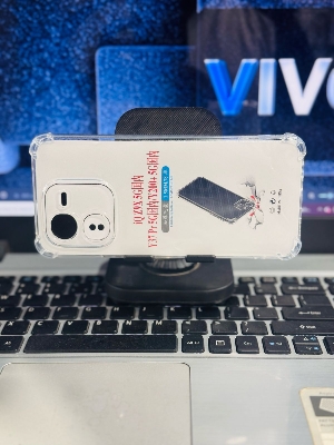 Picture of For Vivo IQ00 Z9X / Y37 Pro / Y200 Plus + 5G Silicone Airbag cover Shockproof Transparent Protective Clear Back Cover TPU Case