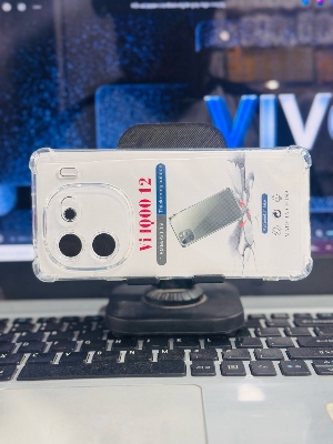 Picture of For Vivo IQ00 Neo 12 Silicone Airbag cover Shockproof Transparent Protective Clear Back Cover TPU Case