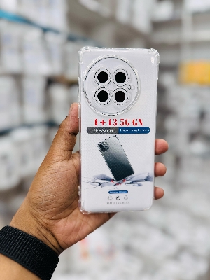 Picture of For One Plus 13 5G GN  Silicone Airbag cover Shockproof Transparent Protective Clear Back Cover TPU Case