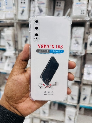 Picture of For Huawei Y8P / CX 10S Silicone Airbag cover Shockproof Transparent Protective Clear Back Cover TPU Case