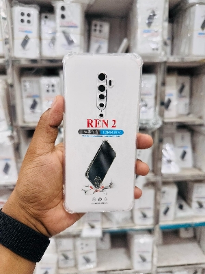 Picture of For Oppo Reno 2 Silicone Airbag cover Shockproof Transparent Protective Clear Back Cover TPU Case