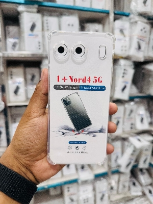 Picture of For One Plus Nord 4 5G Silicone Airbag cover Shockproof Transparent Protective Clear Back Cover TPU Case 1+nord 4 5G