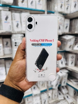 Picture of For Nothing CMF Phone 1 Silicone Airbag cover Shockproof Transparent Protective Clear Back Cover TPU Case