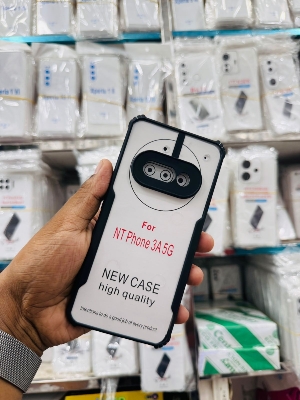 Picture of For Nothing Phone 3A 5G Transparent Back Case Luxury Xundu Shock-Proof Bumper Protective Phone Cover