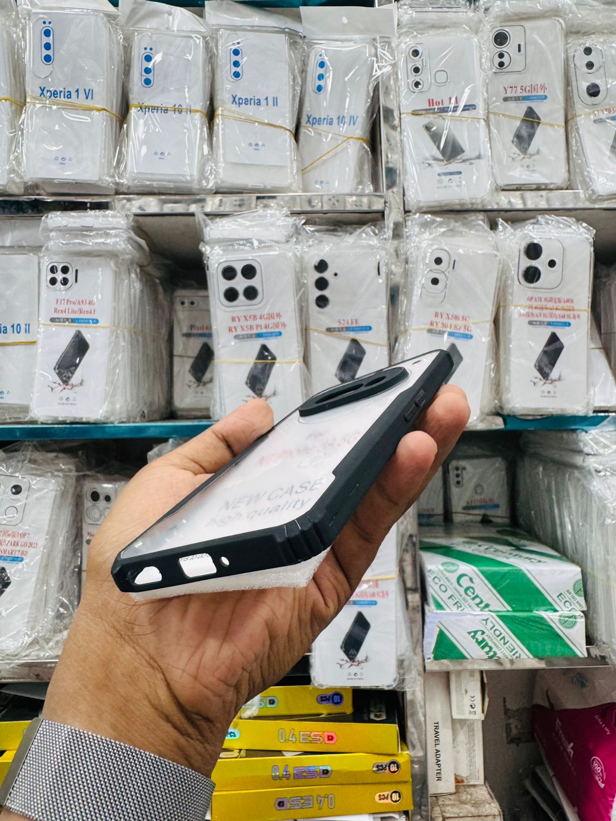 Picture of For Nothing Phone 3A 5G Transparent Back Case Luxury Xundu Shock-Proof Bumper Protective Phone Cover