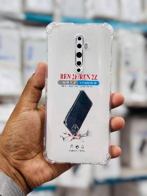 Picture of For Oppo Reno 2F / Reno 2Z  Silicone Airbag cover Shockproof Transparent Protective Clear Back Cover TPU Case