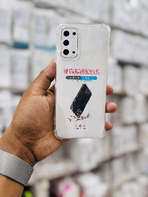 Picture of For Oppo A54 5G / A74 5G / A93 5G Silicone Airbag cover Shockproof Transparent Protective Clear Back Cover TPU Case