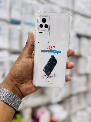 Picture of For Vivo IQ 7  Silicone Airbag cover Shockproof Transparent Protective Clear Back Cover TPU Case