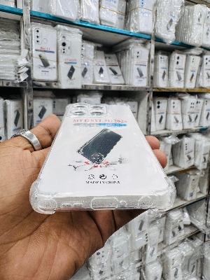 Picture of For Motorola Stylus 5G 2025  Silicone Airbag cover Shockproof Transparent Protective Clear Back Cover TPU Case