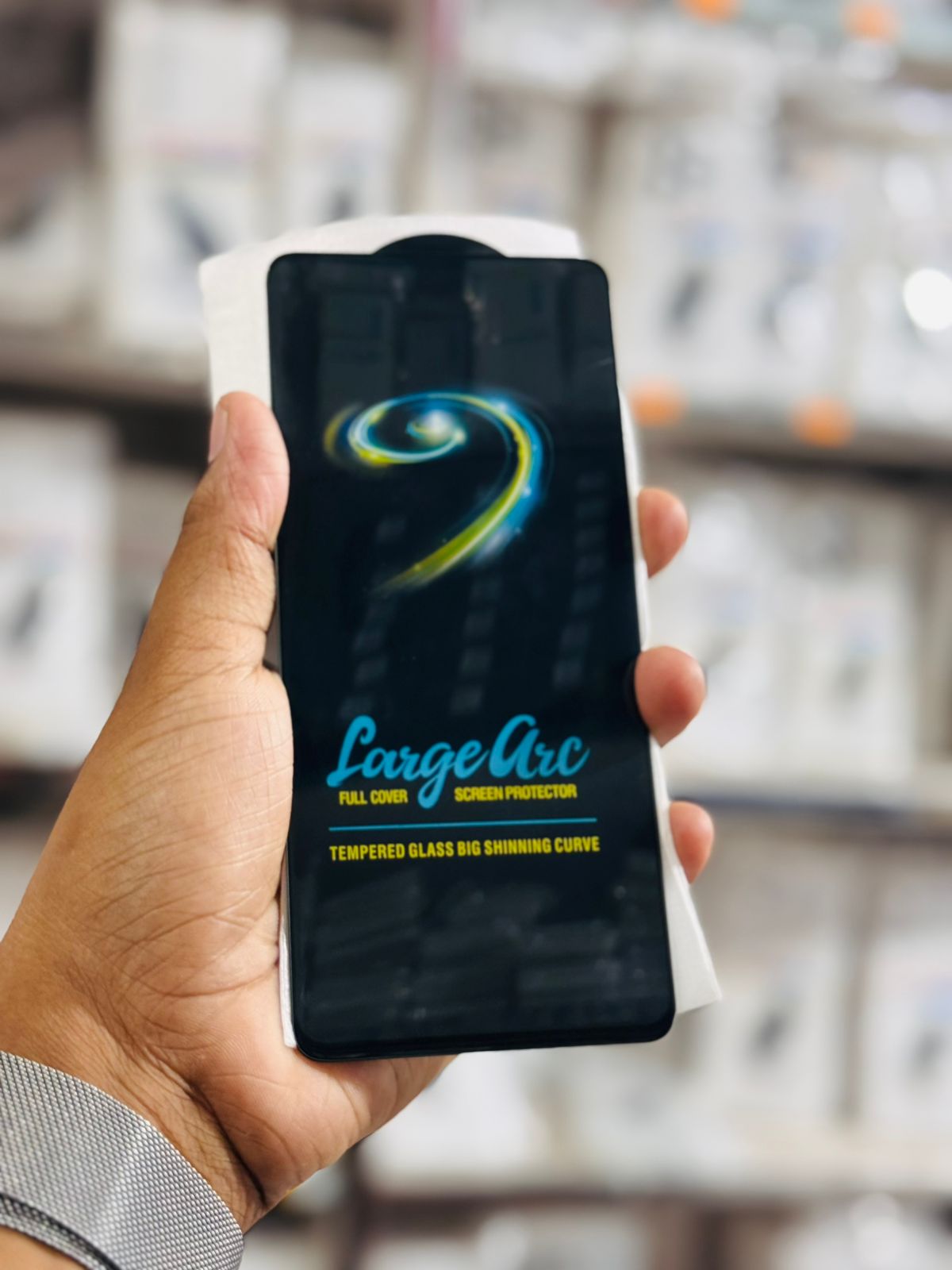 Picture of 2in1 Combo Pack For Vivo IQ00 Neo9 5G / Neo9 Pro 5G / Neo9s Pro 5G / Neo9s Pro Plus + 5G Front Smooth Quality Screen Glass Protector + Silicone Airbag Transparent Protective Clear TPU Back  Case