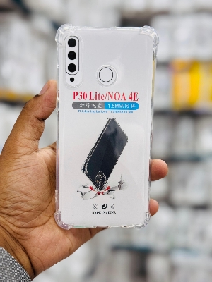 Picture of For Huawei P30 Lite / Nova 4E Silicone Airbag cover Shockproof Transparent Protective Clear Back Cover TPU Case