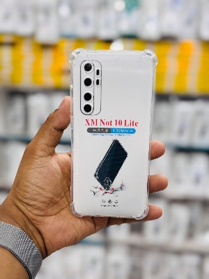 Picture of For Xiaomi Note 10 Lite  Silicone Airbag cover Shockproof Transparent Protective Clear Back Cover TPU Case