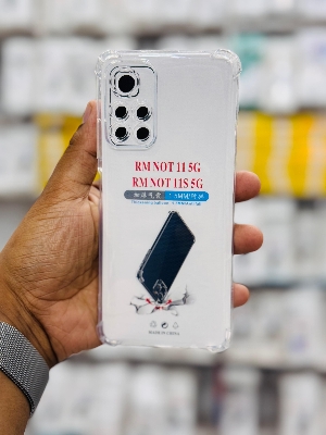 Picture of For Xiaomi 11i HyperCharge 5G / Redmi Note 11 / 11S 5G   Silicone Airbag cover Shockproof Transparent Protective Clear Back Cover TPU Case