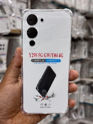 Picture of For Vivo Y29S 5G Global / Y04 4G  Silicone Airbag cover Shockproof Transparent Protective Clear Back Cover TPU Case