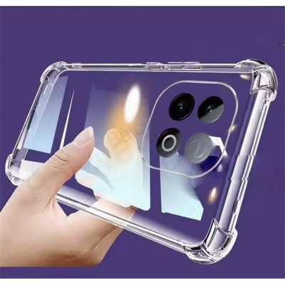 Picture of For Vivo IQ00 Z10 Turbo 5G  Silicone Airbag cover Shockproof Transparent Protective Clear Back Cover TPU Case