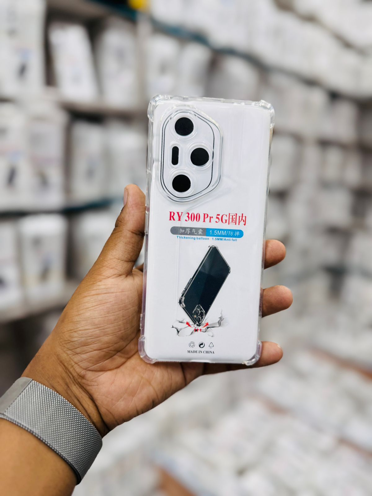 Picture of For  Huawei Honnor 300 Pro 5G  Silicone Airbag cover Shockproof Transparent Protective Clear Back Cover TPU Case