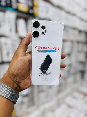 Picture of For Nothing CMF Phone 2 Pro 5G  Silicone Airbag cover Shockproof Transparent Protective Clear Back Cover TPU Case