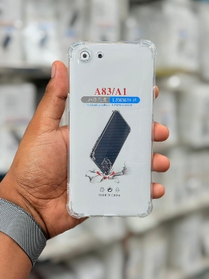 Picture of For Oppo A83 / A1 Silicone Airbag cover Shockproof Transparent Protective Clear Back Cover TPU Case