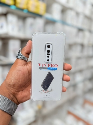Picture of For Vivo V17 Pro  Silicone Airbag cover Shockproof Transparent Protective Clear Back Cover TPU Case
