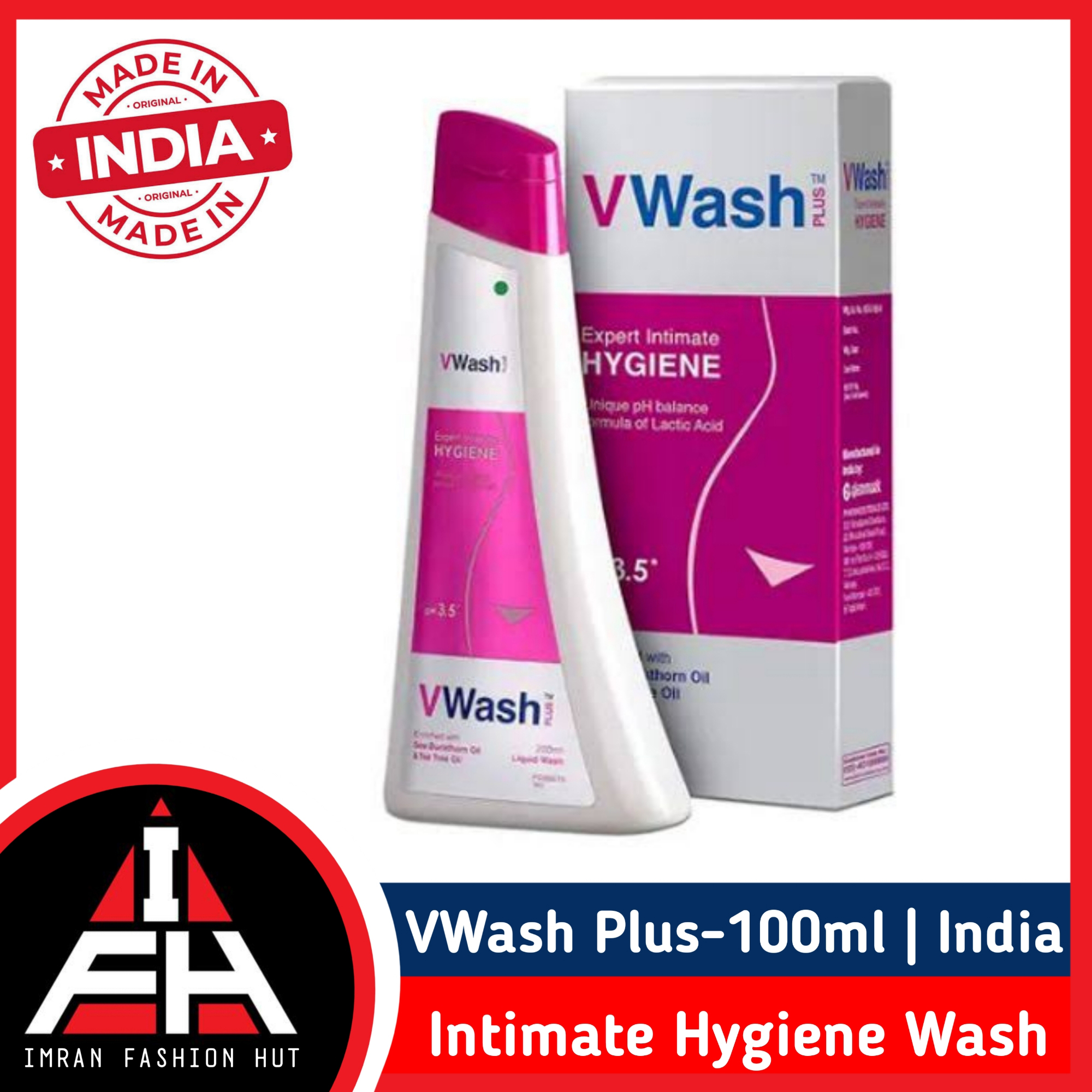 Picture of VWash Expert Intimate Hygiene Wash – 100ml India