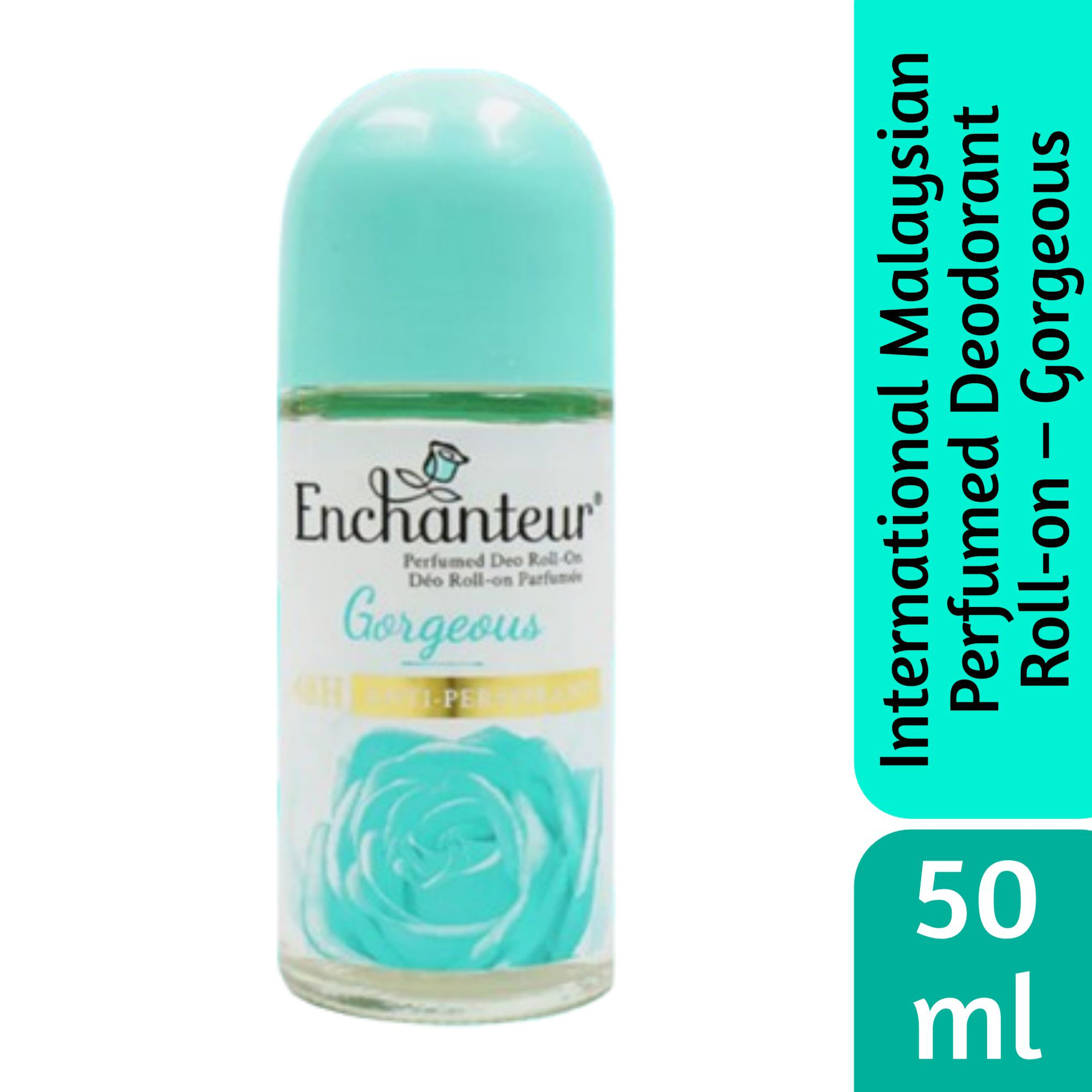 Picture of Enchanteur Perfumed Deodorant Roll-on – Gorgeous 50ml (International Malaysian)