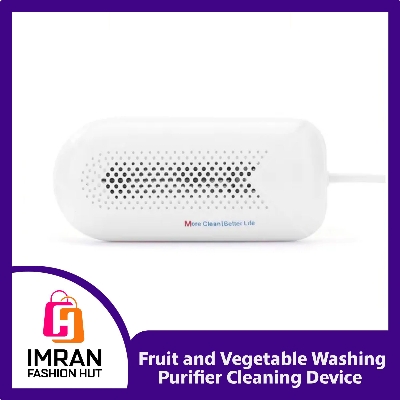Picture of Fruit and Vegetable Washing Machine Fruit and Vegetable Cleaner Device USB Food Purifier Cleaning Gadgets White