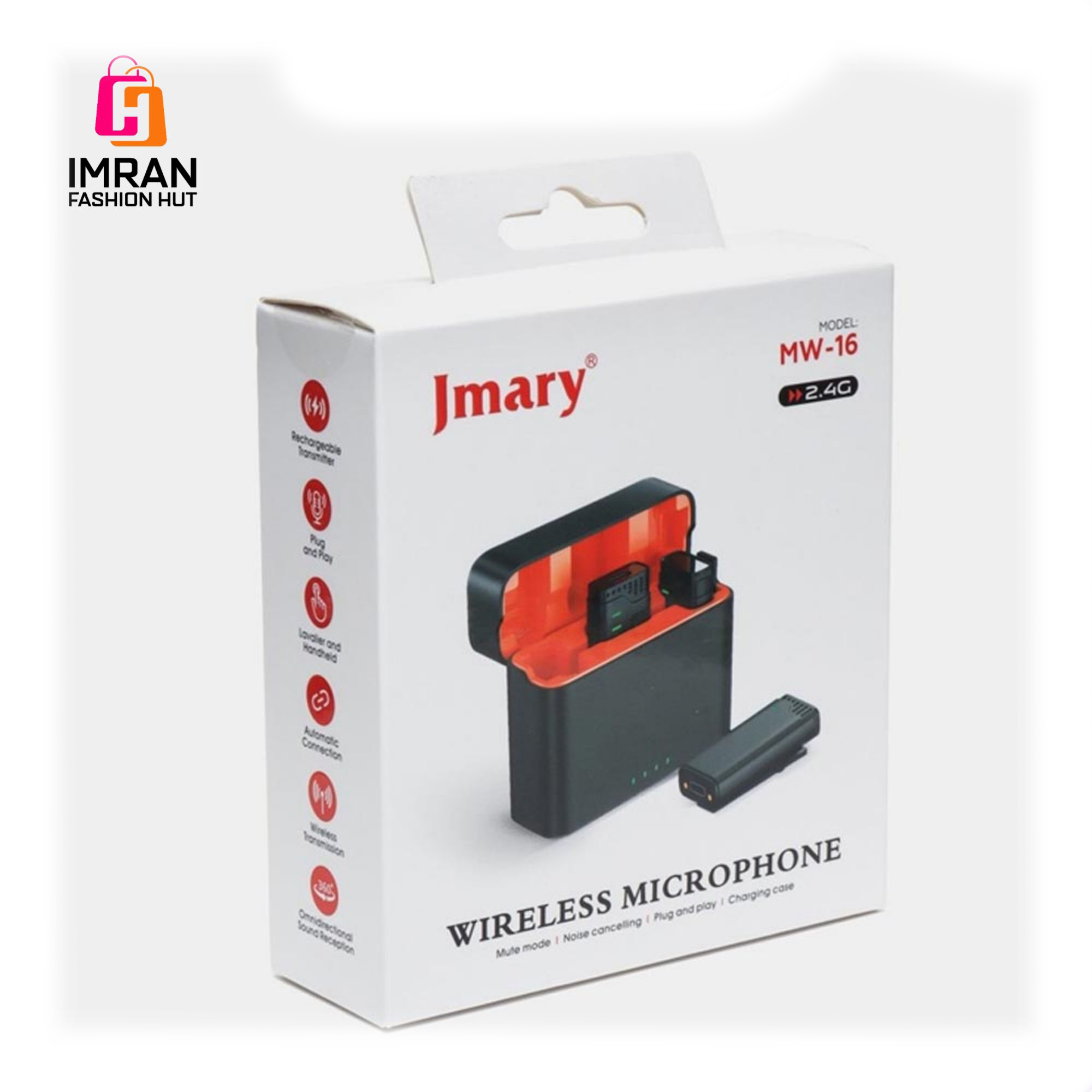 Picture of Jmary MW-16 2.4G Wireless Microphone For Mobile & Camera