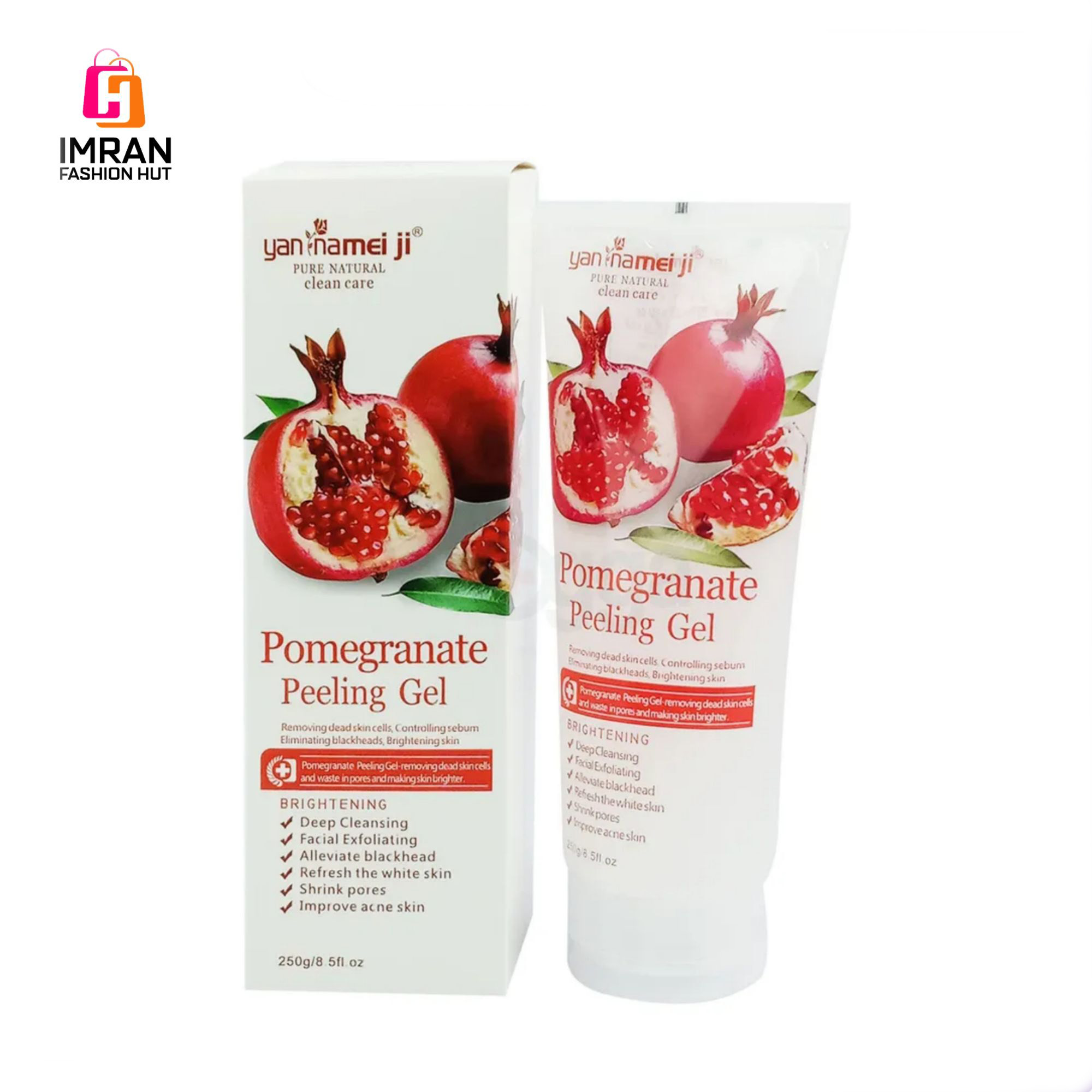 Picture of Pomegranate Gel Peeling Gel Skin Care Deep Cleansing Gel 250ml