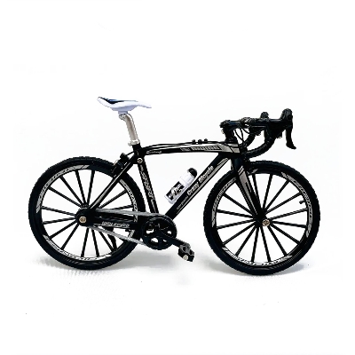 Picture of Simulation Toy Bicycle Model Children's Mini Metal Car Single-Pole Finger Bicycle Ferry Black Color - Imran Fashion Hut