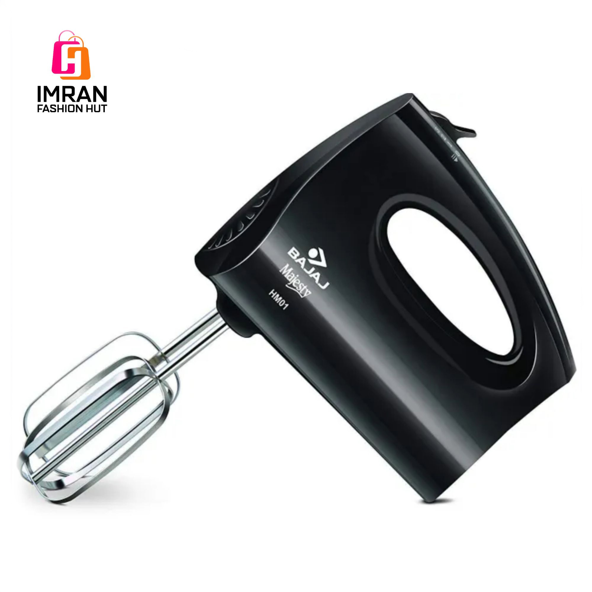 Picture of Bajaj Powerful 250W Hand Mixer - HM-01 (Black) Imran Fashion Hut