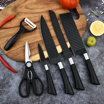 Picture of Stainless Steel Kitchen Zepter (Black) -6 Pcs Set