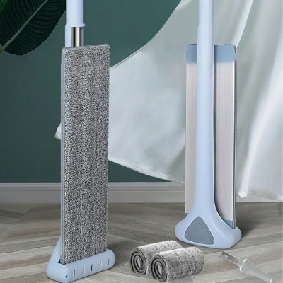 Picture of 360° Automatic Rotating Squeeze Mop Magic Self-cleaning Flat Mop Lazy Household Cleaning Tool For Washing The Floor Home And Kitchen Products Easy To Clean