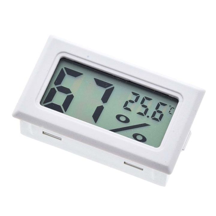 Picture of Digital LCD Display With Temperature Humidity Meter Gauge Thermometer Hygrometer Temperature Sensor Outdoor 1.5M Length Cable Sensor Probe Humidity Temperature Meter