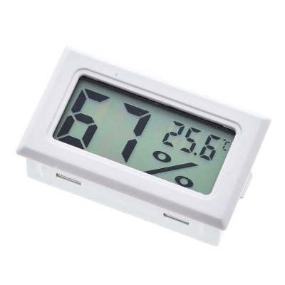 Picture of Digital LCD Display With Temperature Humidity Meter Gauge Thermometer Hygrometer Temperature Sensor Outdoor 1.5M Length Cable Sensor Probe Humidity Temperature Meter
