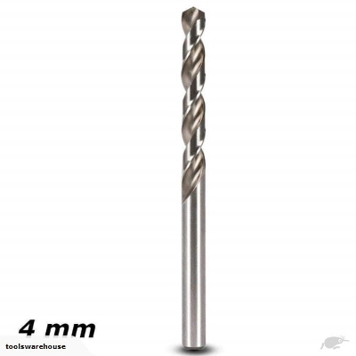 Picture of 4mm Drills Bit 4mm HSS Twist Drill Bits 4mm High Speed Steel With 4mm Shank For Drill Machine Chuck
