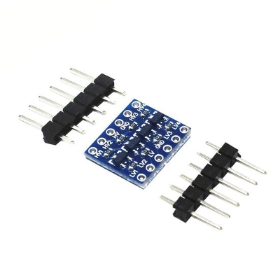 Picture of 4CH LOGIC Converter 4 CHANNELS Logic Level Converter Four Channel 3.3V To 5V Bi-Directional IIC I2C Converter Module 4-Channel Logic Level Converter Module Electrical Circuitry & Parts