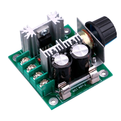 Picture of 12V-40V 10A PWM DC Motor Speed Controller CVT Speed Switch Module 12V Motor Speed Controller Switches