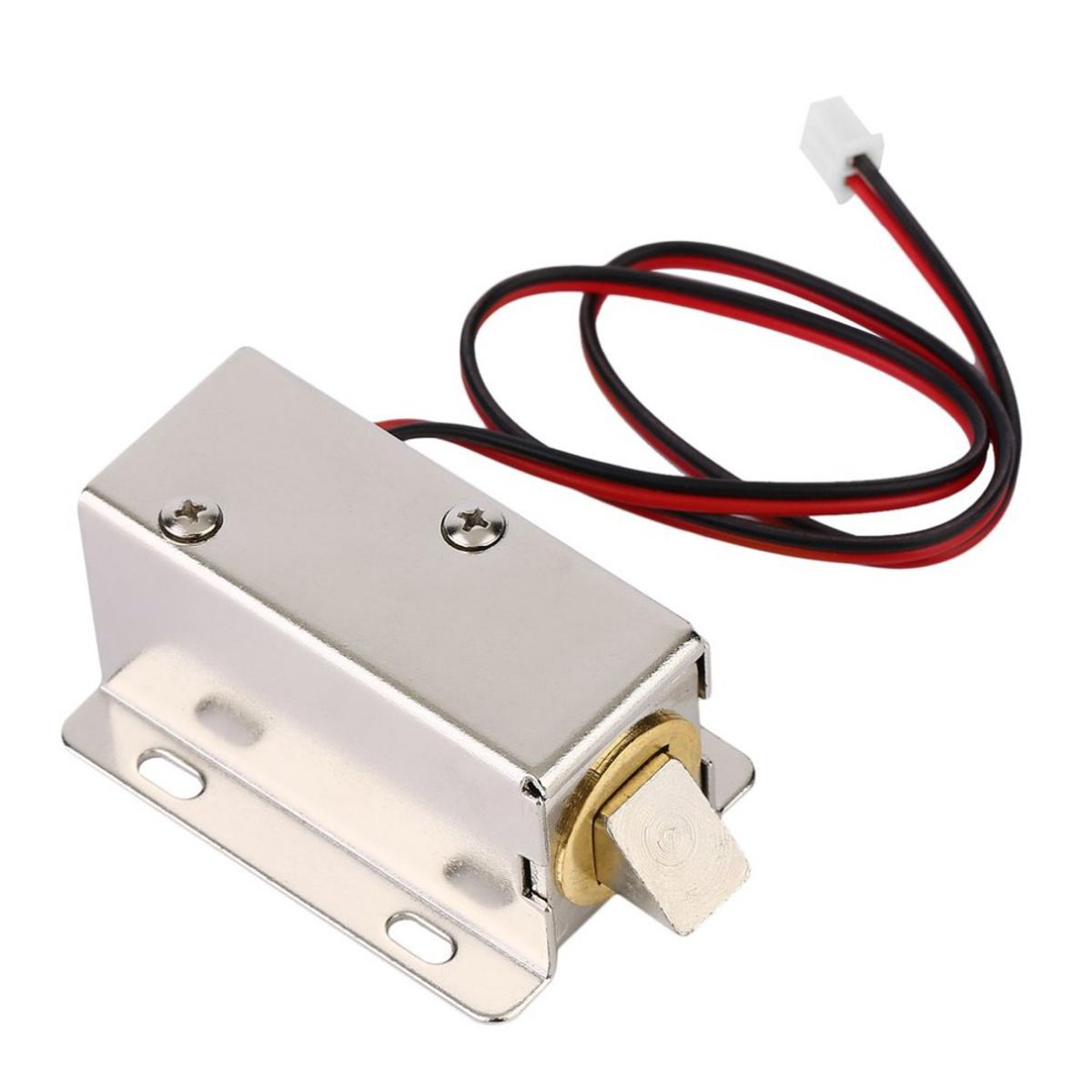 Picture of DOOR LOCK Electric Door Lock DC 12V Solenoid Electromagnetic Lock Mini Door Drawer With Cables Widely Used For Door Cabinet Drawer Access Control Intelligent Safety Lock - Multi Plug - Multi Plug