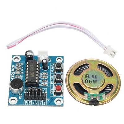 Picture of ISD1820 ISD-1820 Voice Module With Microphone Loudspeaker Audio Speaker For Arduino