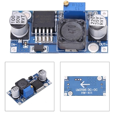 Picture of LM2596 LM-2596 2596 DC To DC Step Down Buck Converter 4.5-40V To 3-35V 3A Adjustable Buck Module Power Supply Electronics Circuitry & Parts