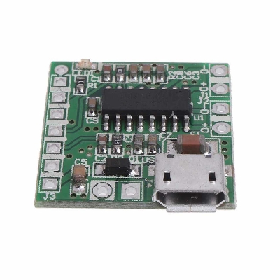Picture of MICRO USB Socket With PAM8403 PAM-8403 PAM 8403 DC 5V Class D Digital Amplifier Board 3Wx2 Power Amplifiers Two Channel 3W Speakers