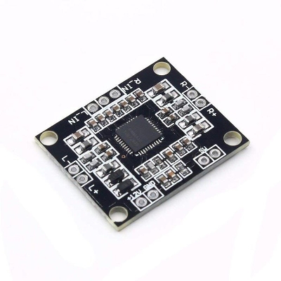 Picture of BLACK Without POT PAM8610 PAM8610 8610 12V Mini 10W+10W 2 Channel DC 12V Stereo Audio Power Amplifiers Circuit Module 10W Power Dual Channels 2x10W Digital Power Audio Amplifiers