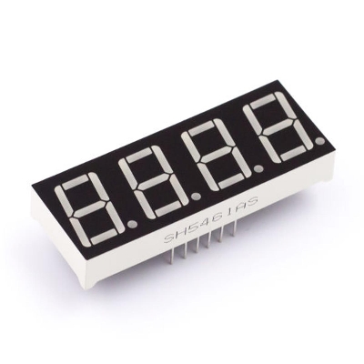 Picture of 4 Digits 0.56″ Inch Common Anode Or Cathode 0.56″ Inch 4 Digit 7 Segment Red Color LED Digital Display CC CA For Light Watch Electronics Circuitry & Parts
