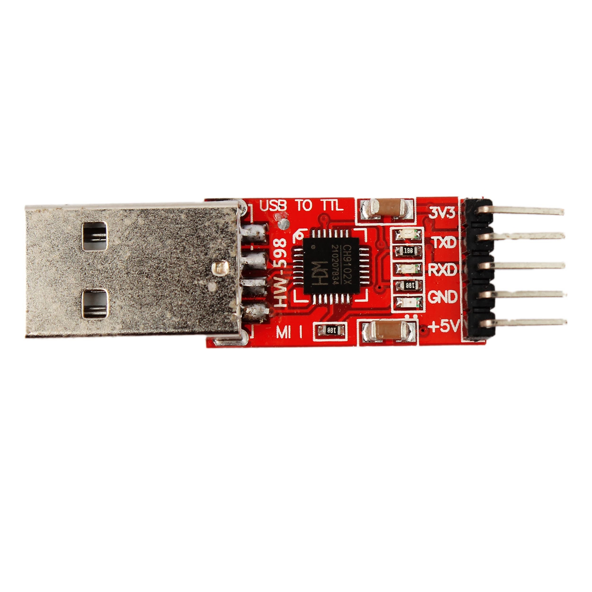 Picture of Quirky Finds - CP2102 CP-2102 2102 5Pin Serial Converter USB 2.0 To TTL UART 5 Pin Serial Convertor Replace FT232 Module For Arduino
