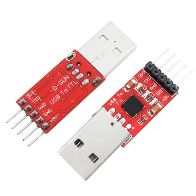 Picture of Quirky Finds - CP2102 CP-2102 2102 5Pin Serial Converter USB 2.0 To TTL UART 5 Pin Serial Convertor Replace FT232 Module For Arduino
