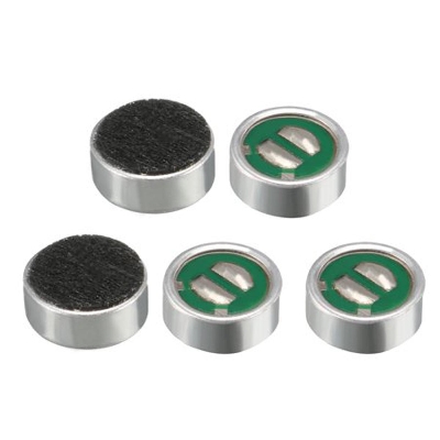 Picture of 5Pcs- 9mm SMD Electret Condenser Microphones 9mm SMD SMT Type Multipurpose Microphone Mini MIC Cartridge