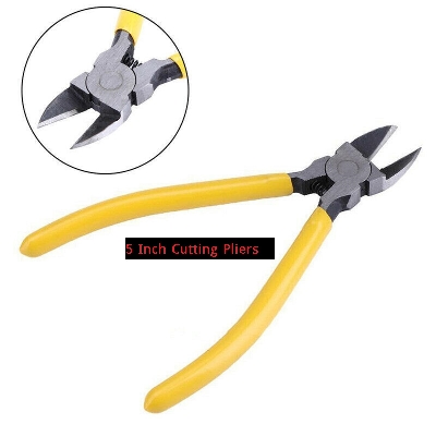 Picture of Wire Cutter Pliers BK-21 125mm 5″ Inch Durable Diagonal Beading Cable Wire Side Cutter Plier Jewelry Tool Mini Cutting Pliers Nippers