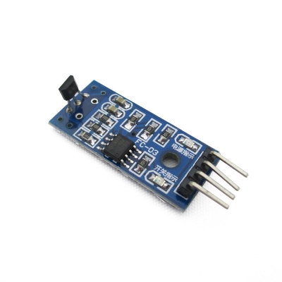 Picture of Hall Effect Sensor Module A3144E 49E 4 Pin Hall Sensor LM393 Hall Effect Detection Magnetic Switches Speed Counting Sensor Module For Arduino