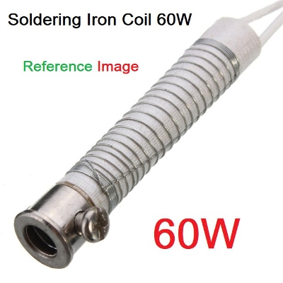 Picture of 60W Soldering Iron Coil AC 220v 60 Watt Soldering Iron Core Heating Element Replacement Spare Parts Welding Tool Electric Iron Core For 60W Soldering Iron Inner