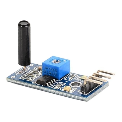 Picture of SW-18010P 1801P Vibration Sensor Switches Module DC 3V 5V Normally Open Sensitivity Vibration Sensor Switch Module Alarm Trigger Movement Sensor LM393 Digital Analog For Arduino